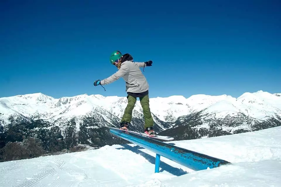 Freestyle Snowpark del Tarter