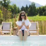 Outdoor heated Swimmingpool in Andorra