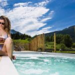 Outdoor heated Swimmingpool in Andorra